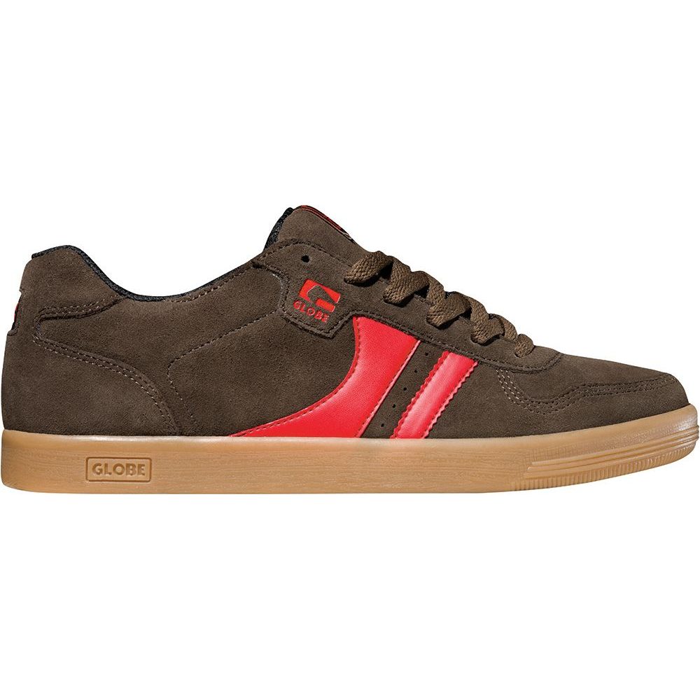ENCORE GENERATION CHOCO/RED/GUM - pánské skate boty