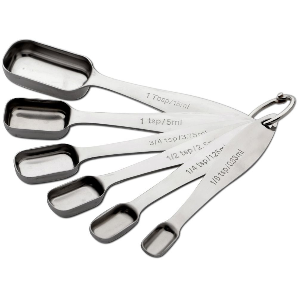 Sada nerezových odměrek malých 6 ks