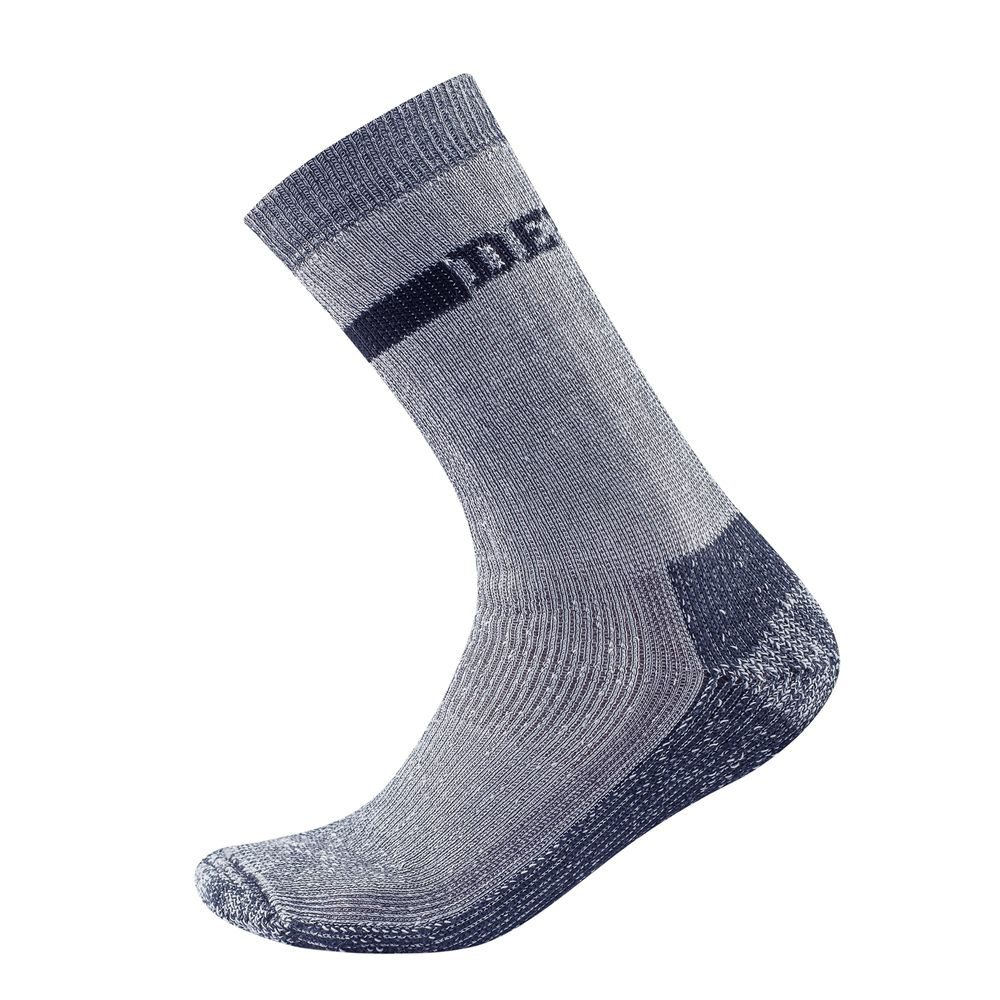 Outdoor heavy sock navy melange