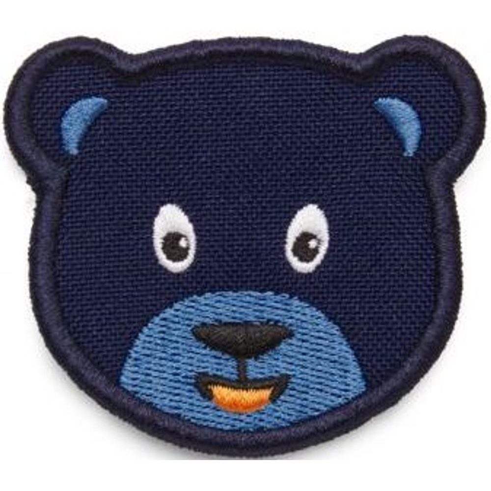Velcro badge Bear - blue