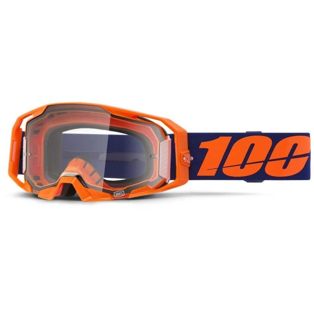 ARMATIC Goggle Neon orange - Clear Lens