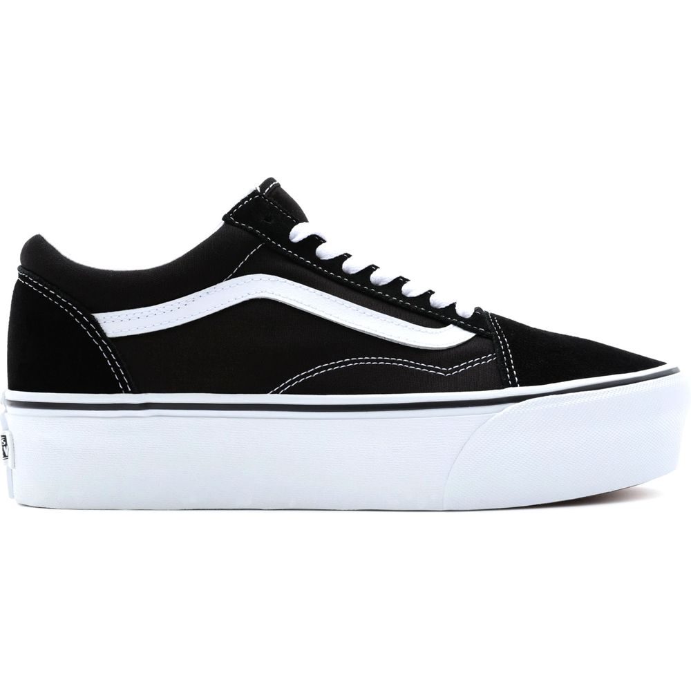 UA Old Skool Stackform Black/True Whit