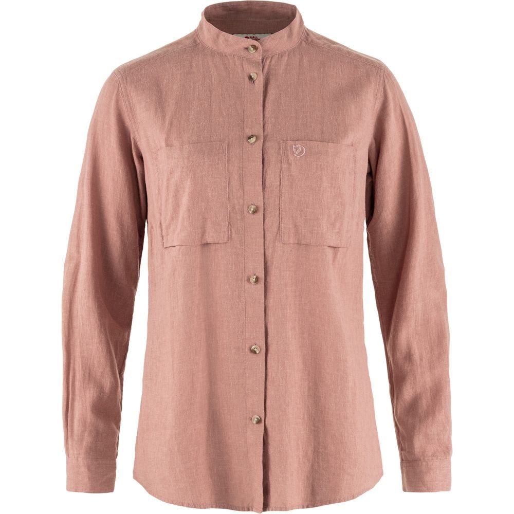 Övik Hemp Shirt LS W Dusty Rose