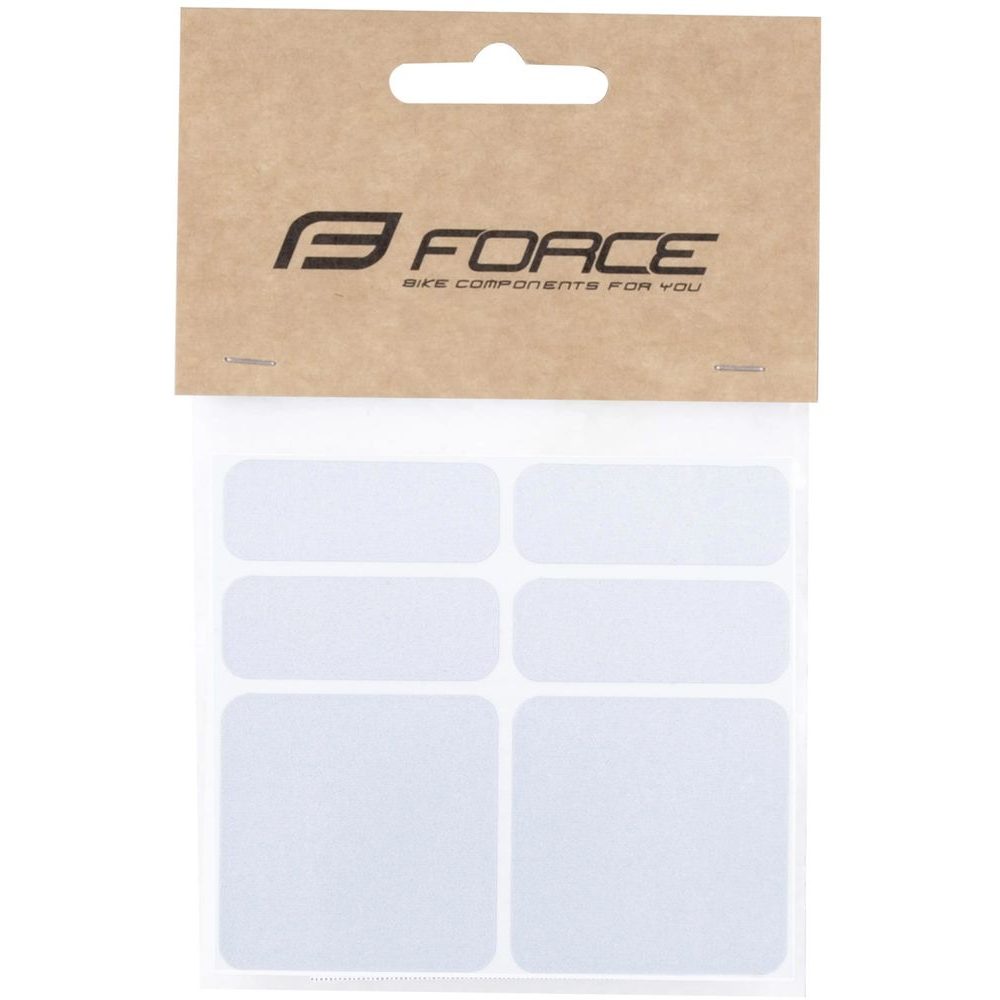 F reflexní sada 6 ks, stříbrné