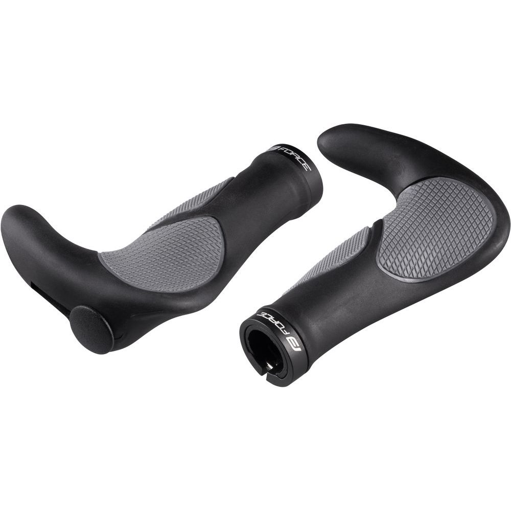 GEL s integrovanými rohy 102mm, černo-šedá