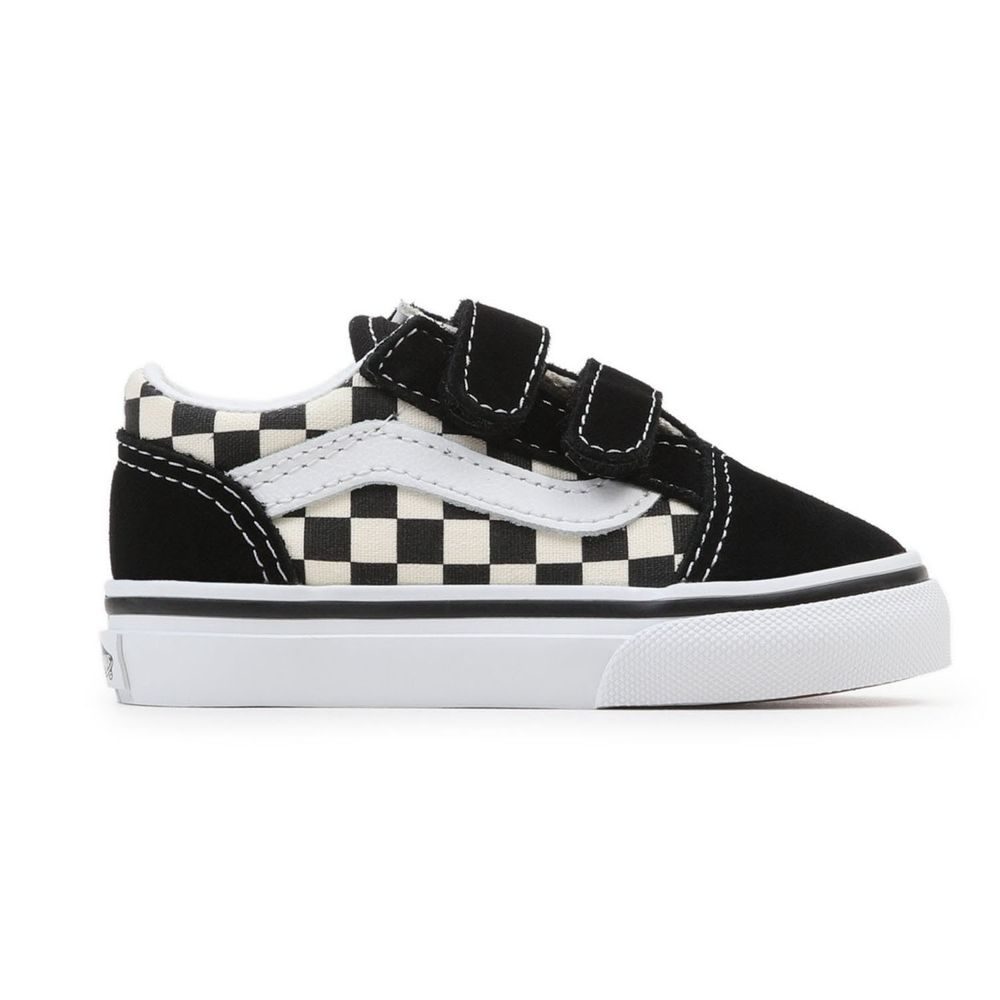 TD Old Skool V (PRIMARY CHECK) BLK/WHITE