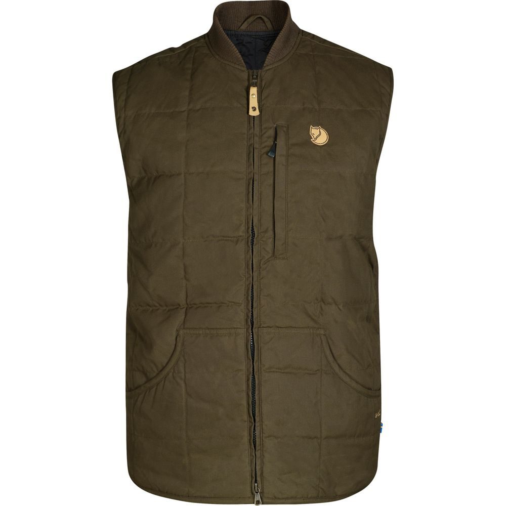 Grimsey Vest M Dark Olive