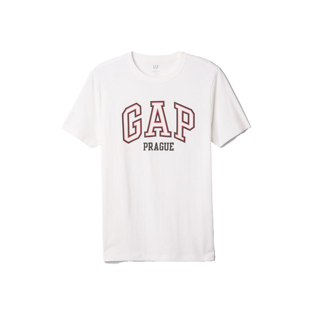 Tričko s logem GAP Prague Bílá