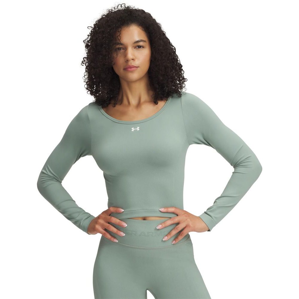 UA Vanish Seamless LS zelená