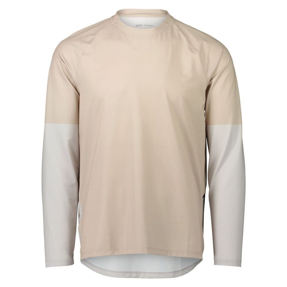 M's Essential MTB LS Jersey Light Sandstone Beige