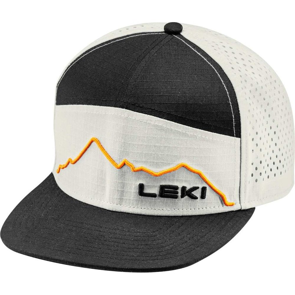 Casual Cap LEKI white-orange-black