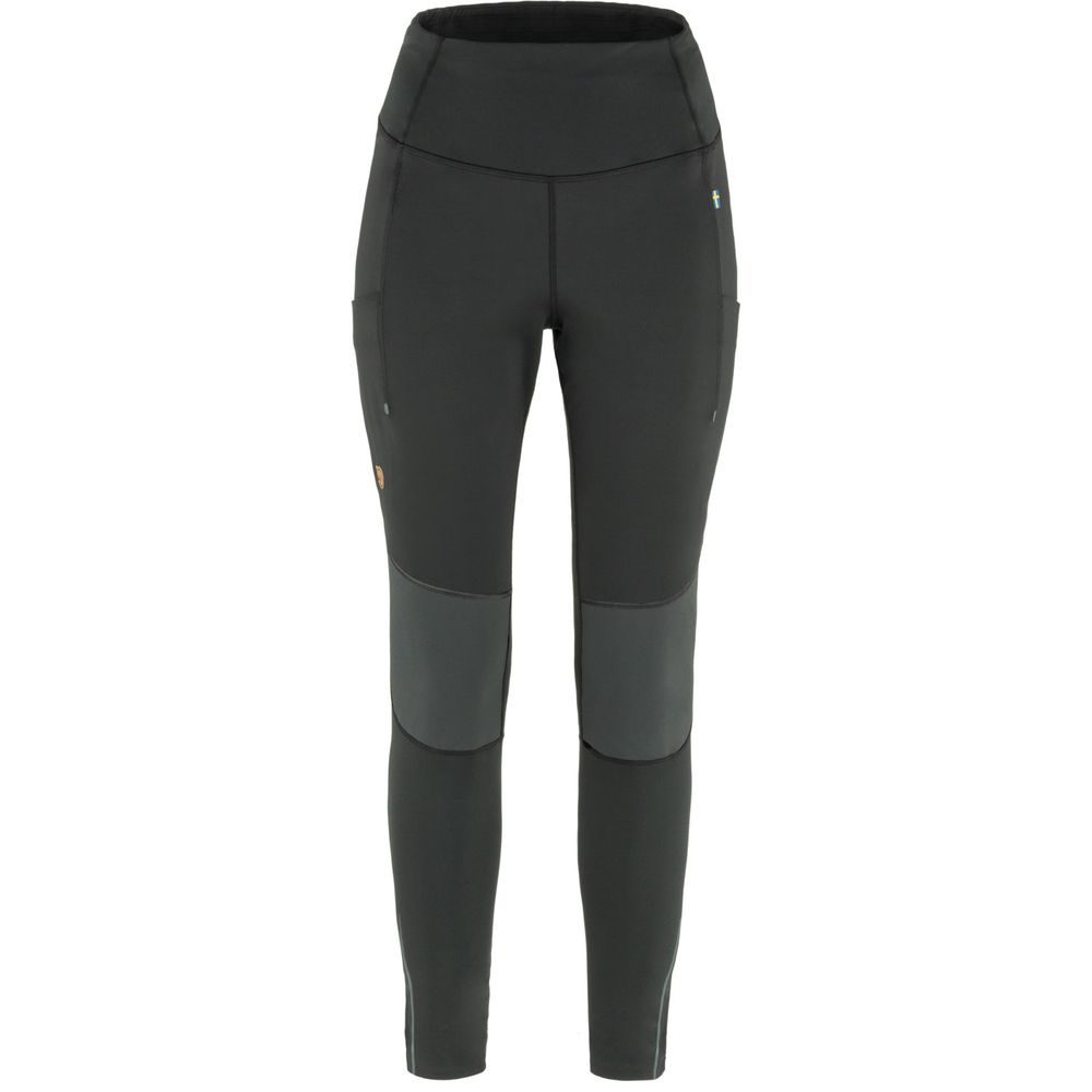 Abisko Värm Trekking Tights W, Black-Iron Grey