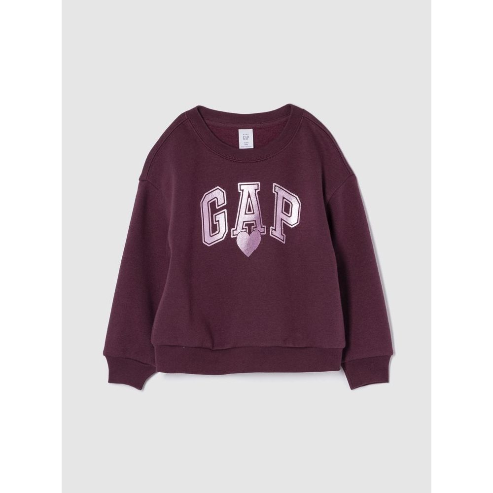 Baby mikina s logem Fialová