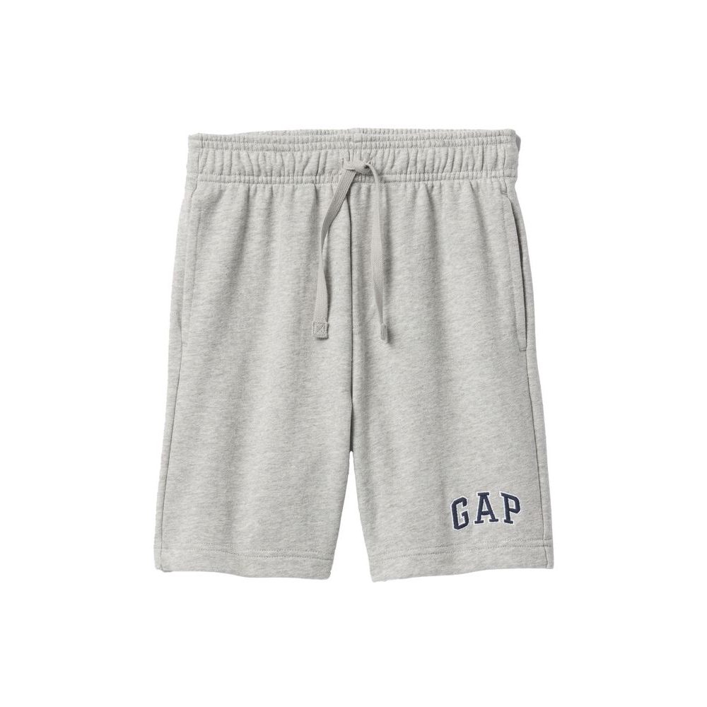 Dětské kraťasy s logem Šedá