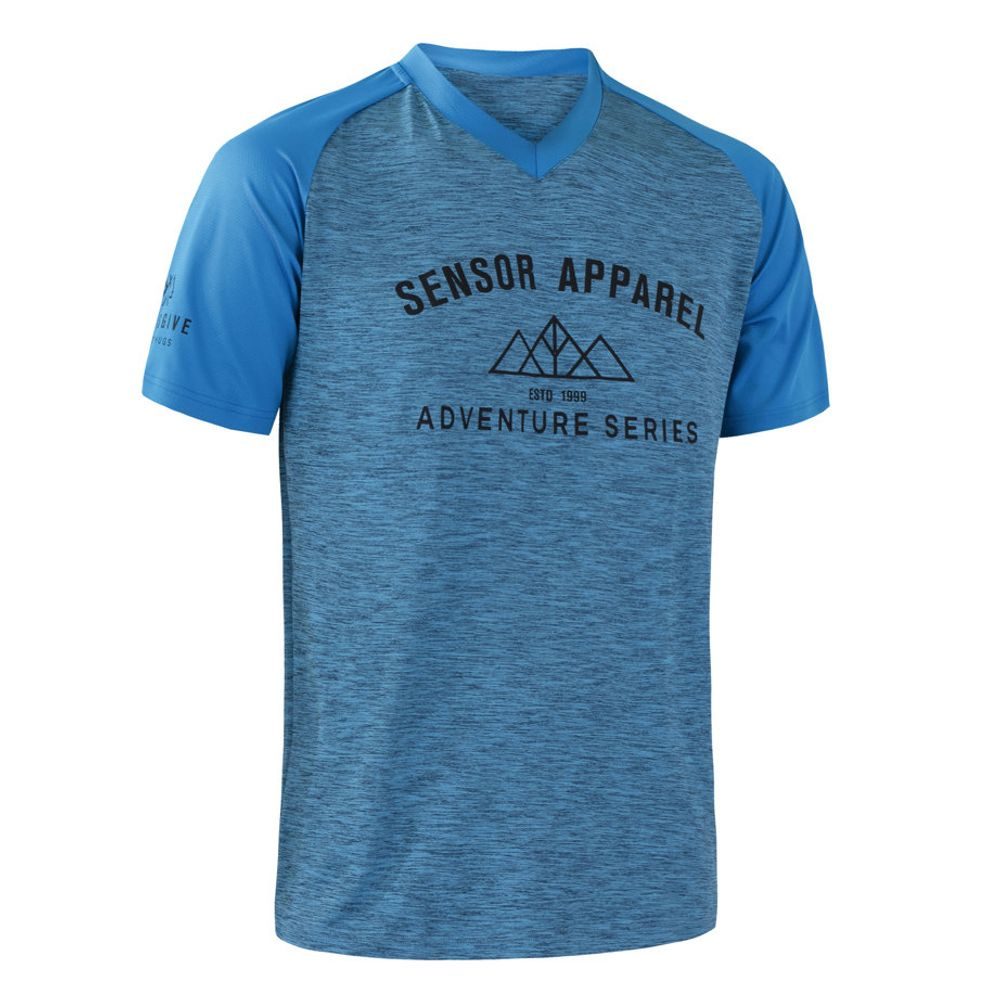 CYKLO CHARGER pánský dres volný kr. rukáv, modrá 2023