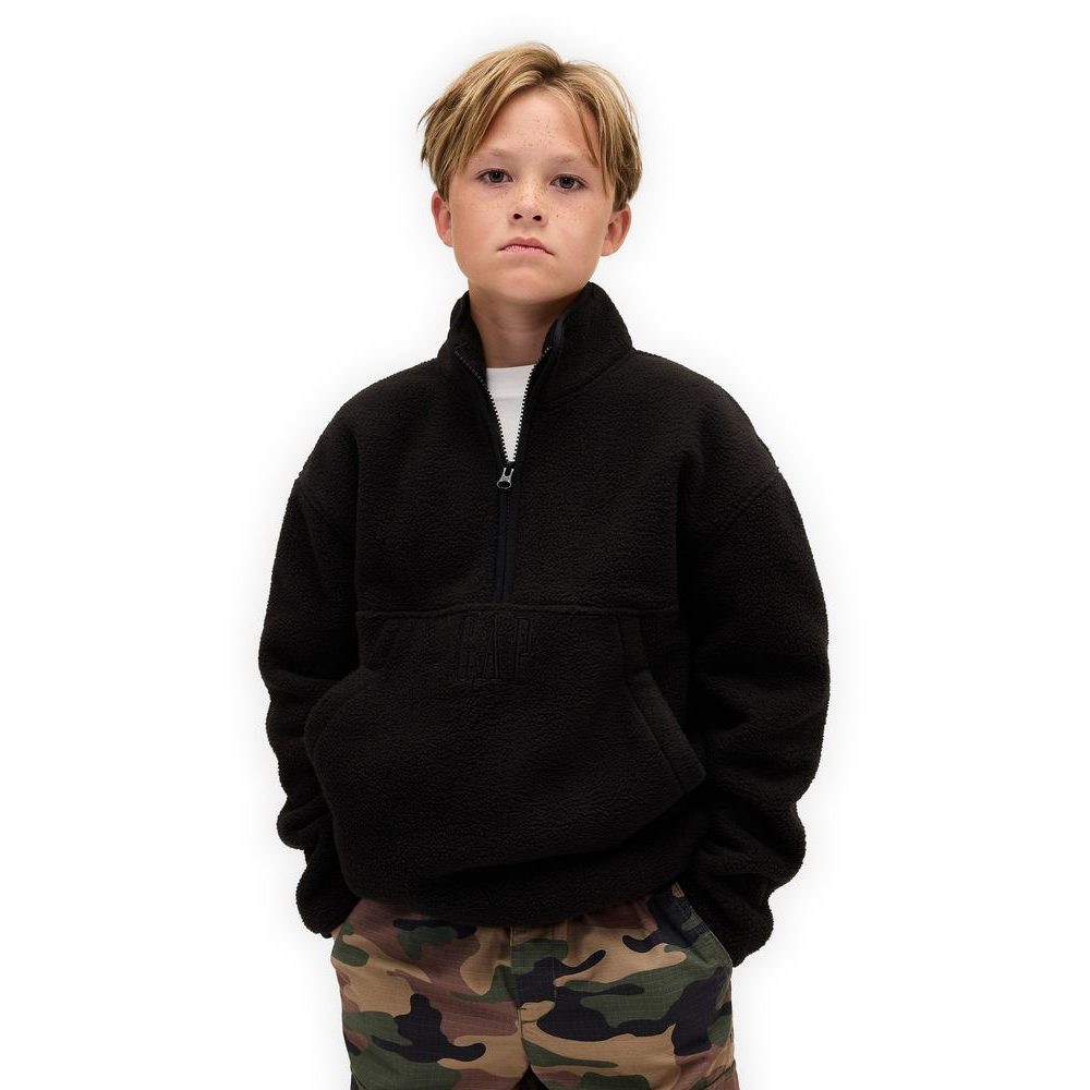 842488-03 Dětská sherpa mikina Arctic Fleece Černá