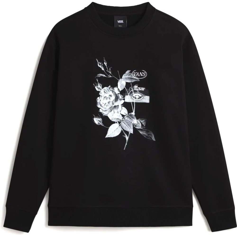 Damask BFF Crew Black