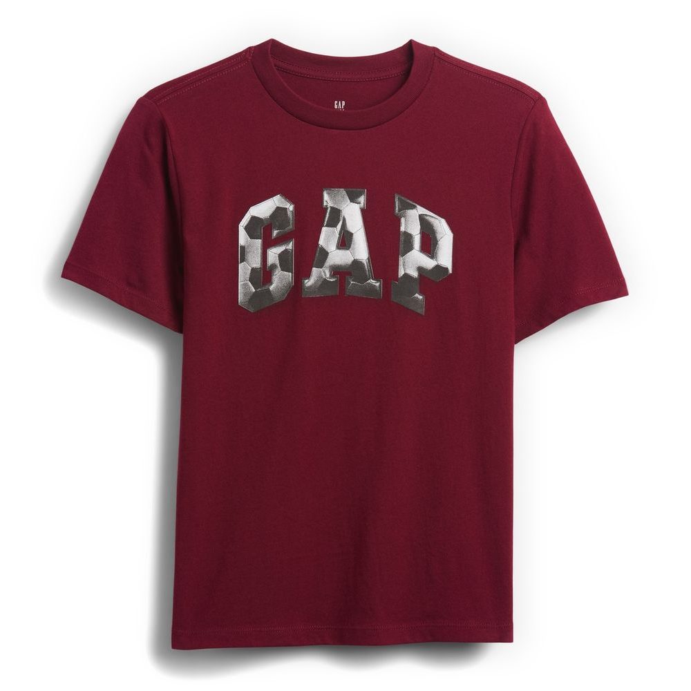 817488-05 Dětské tričko s logem Červená