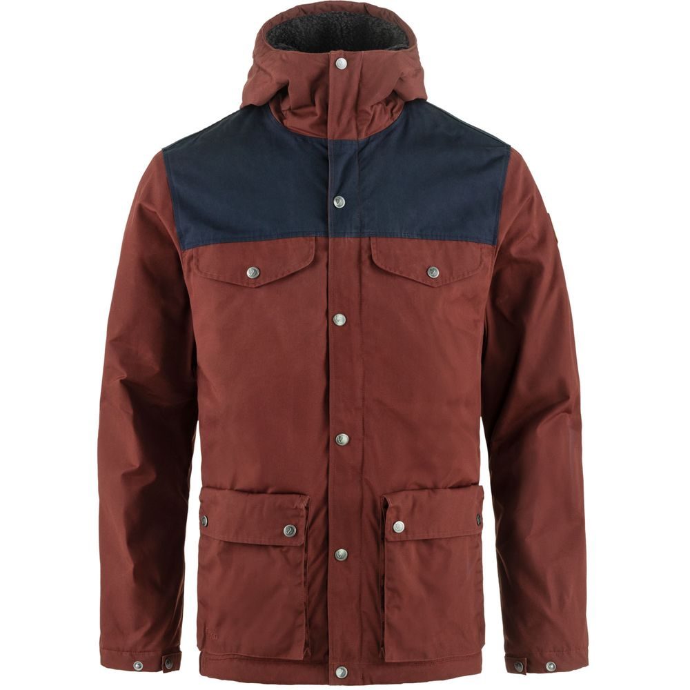 Greenland Winter Jacket M Maroon-Dark Navy