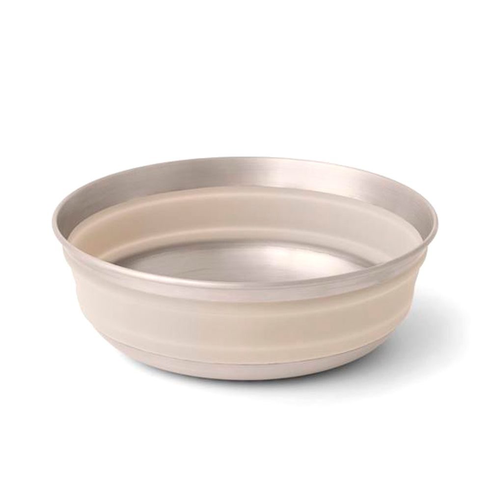 Detour Stainless Steel Collapsible Bowl - M, Moonstruck Grey