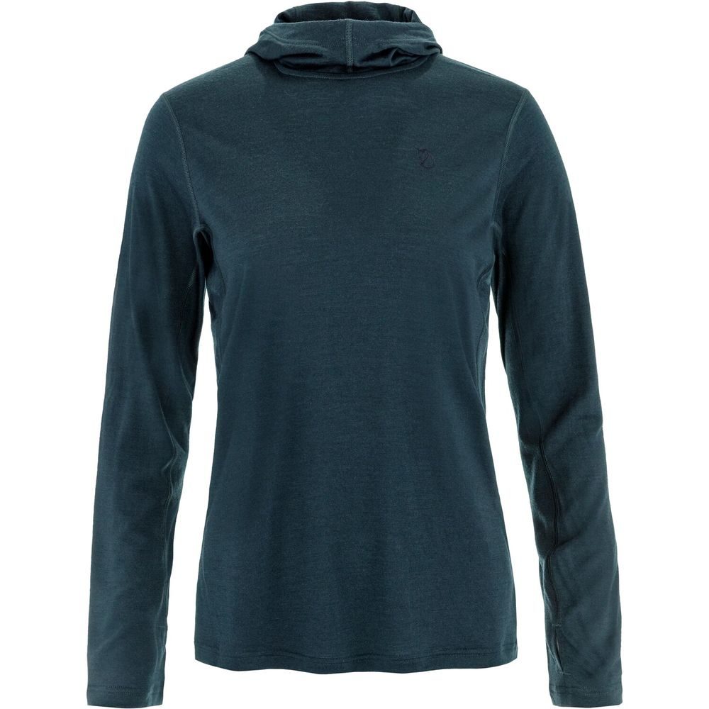 Abisko Wool Hoodie W Dark Navy