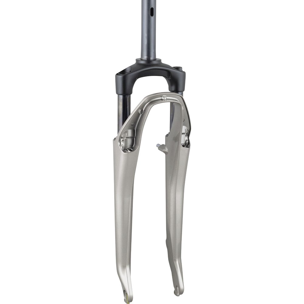 Fork Susp Bontrager 1pc Forklight700V Unthread 50mm Gunmetal