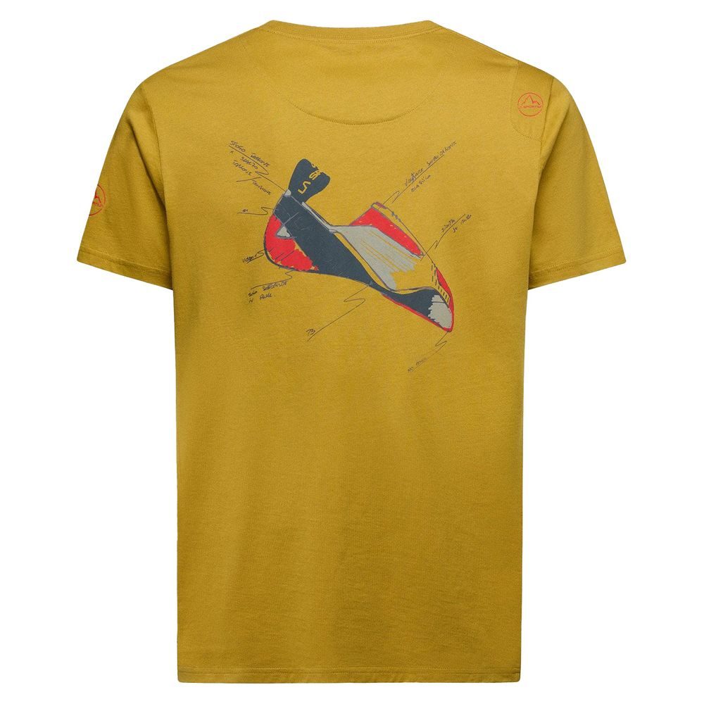 Mantra T-Shirt M, Savana/Mountain Red