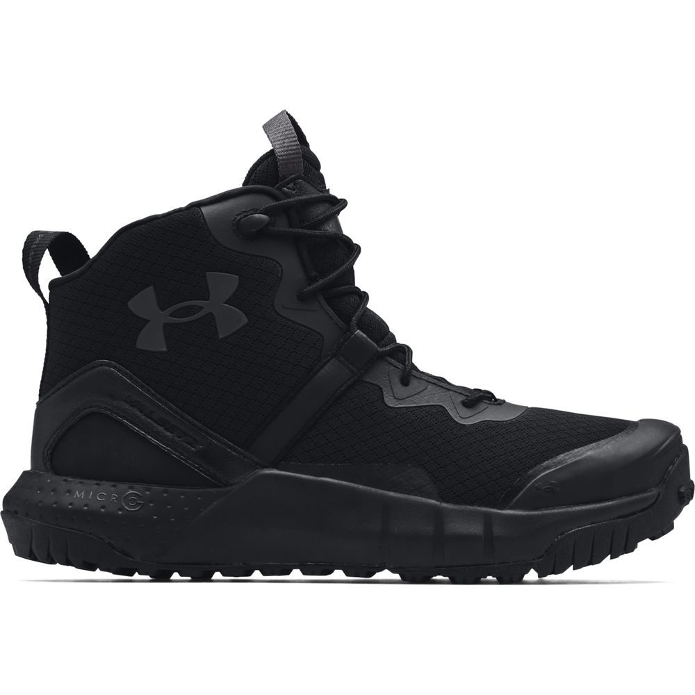 UA Micro G Valsetz Zip Mid Black