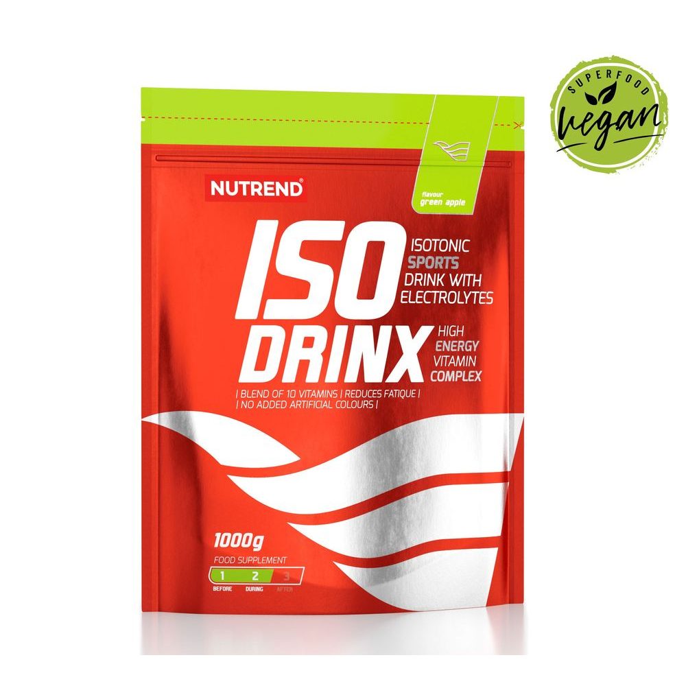 Isodrinx, sáček, 1000 g zelené jablko