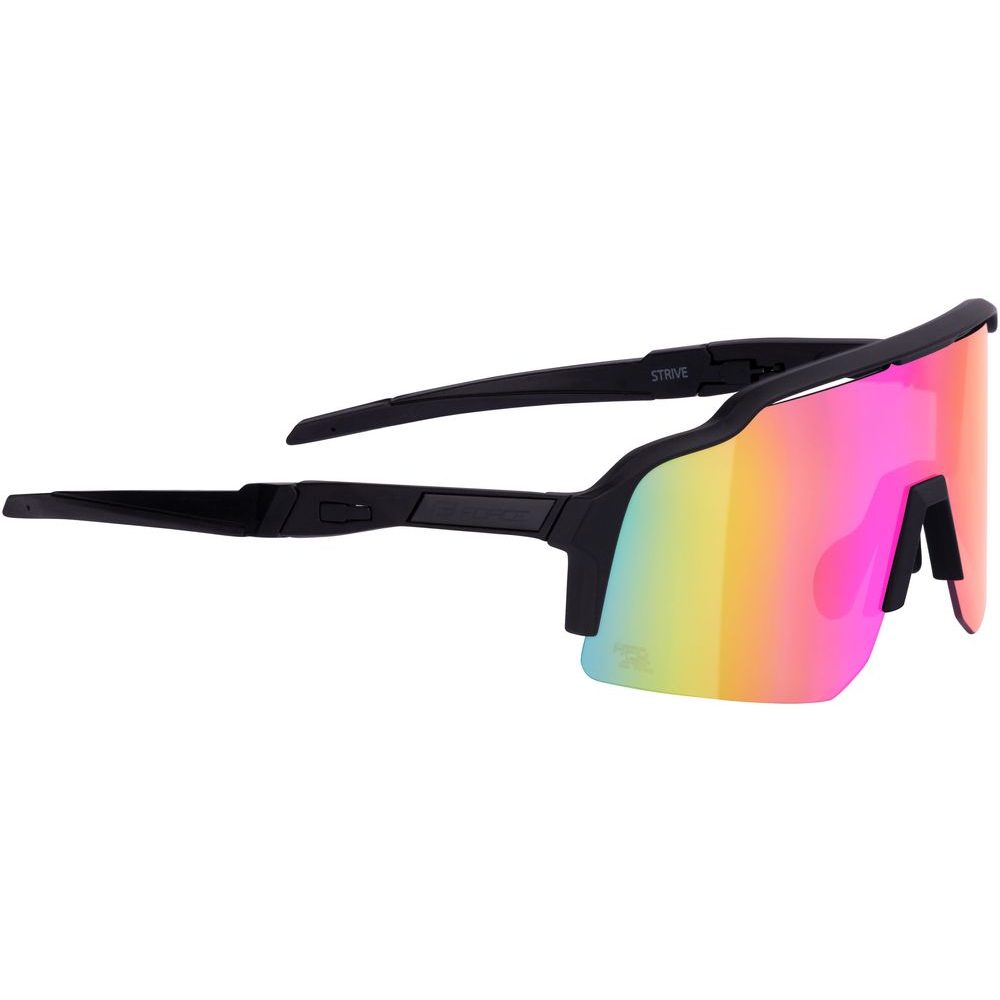 STRIVE černé, růžové zrc. sklo