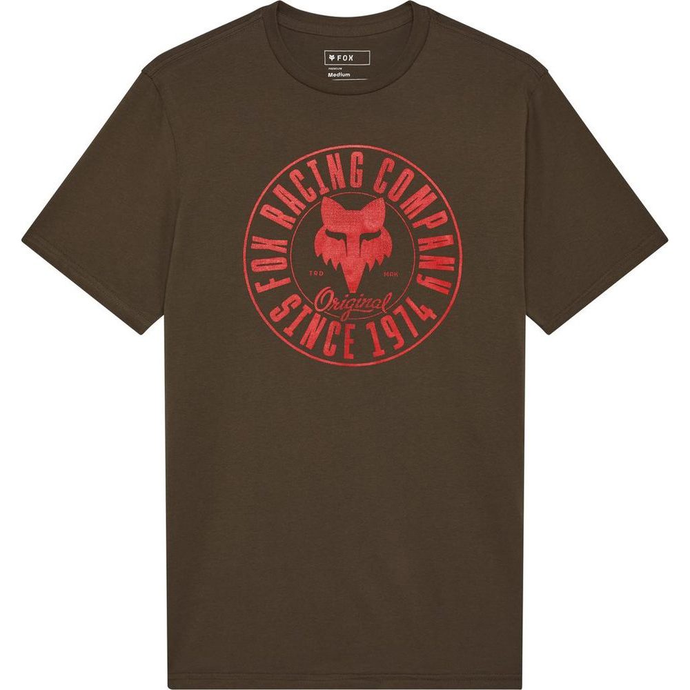 Emblem Ss Prem Tee Military