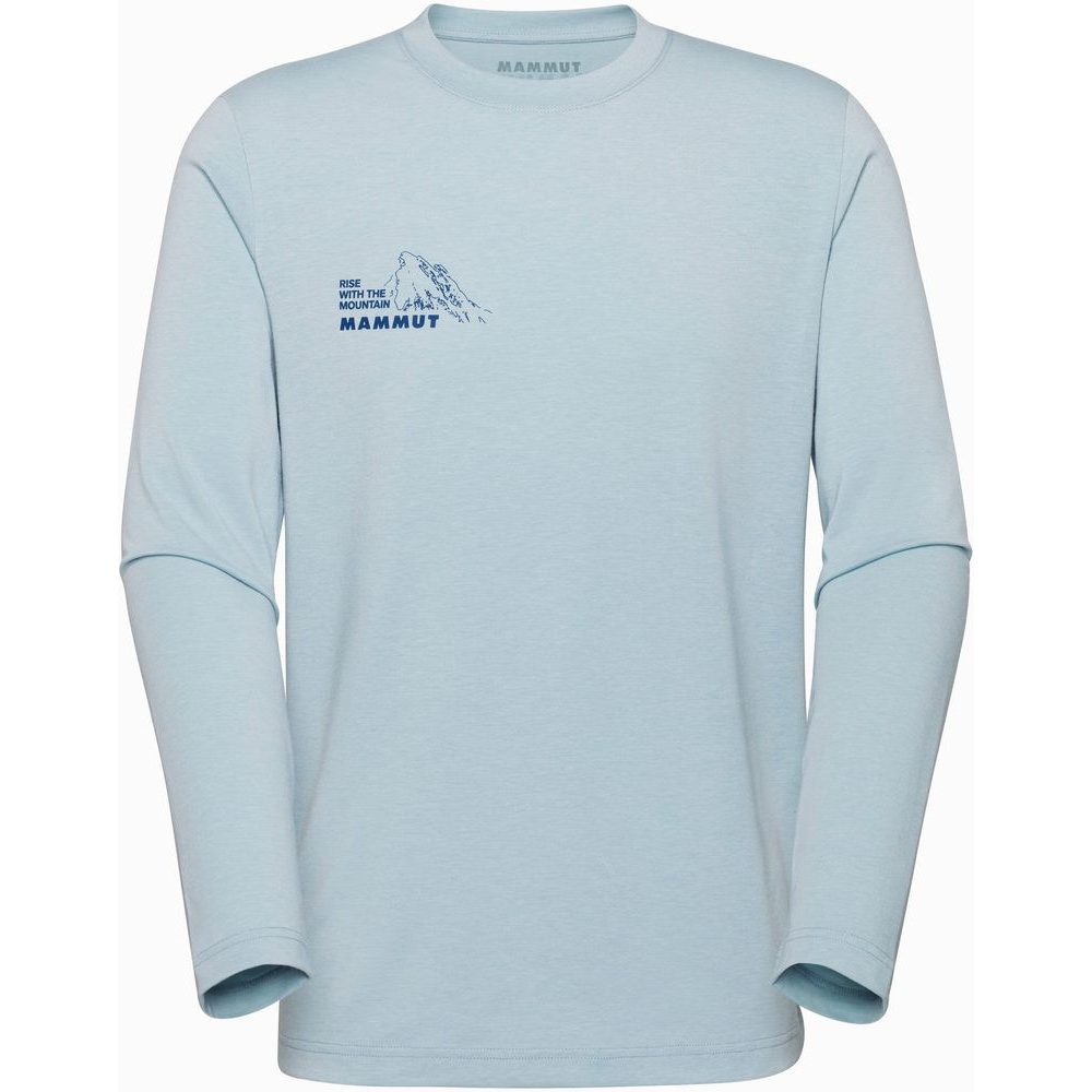 Mountain Longsleeve T-Shirt Men Bluemlisalphorn nebla