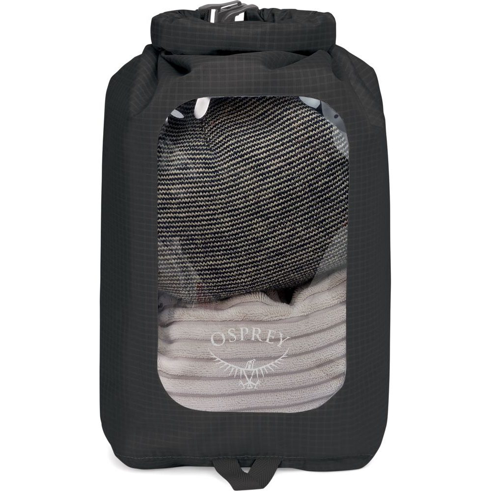 DRY SACK 6 W/WINDOW, black