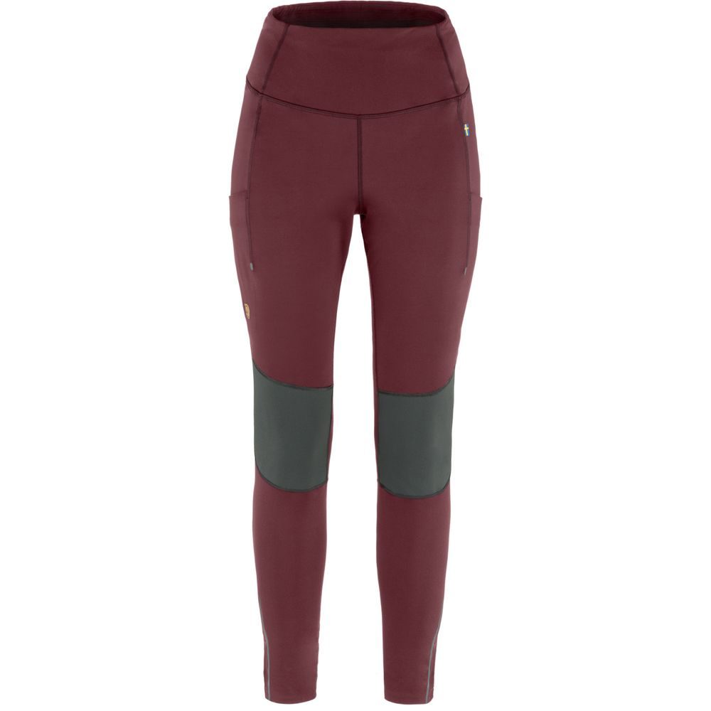 Abisko Värm Trekking Tights W Port-Iron Grey