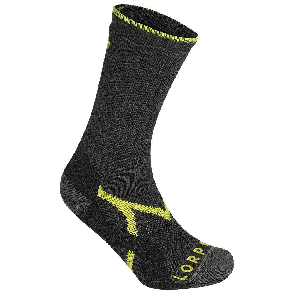 T2MME T2 MEN MIDWEIGHT HIKER ECO, CHARCOAL/LIME