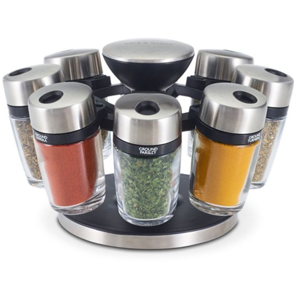 Otočný stojan s kořenkami 8 ks