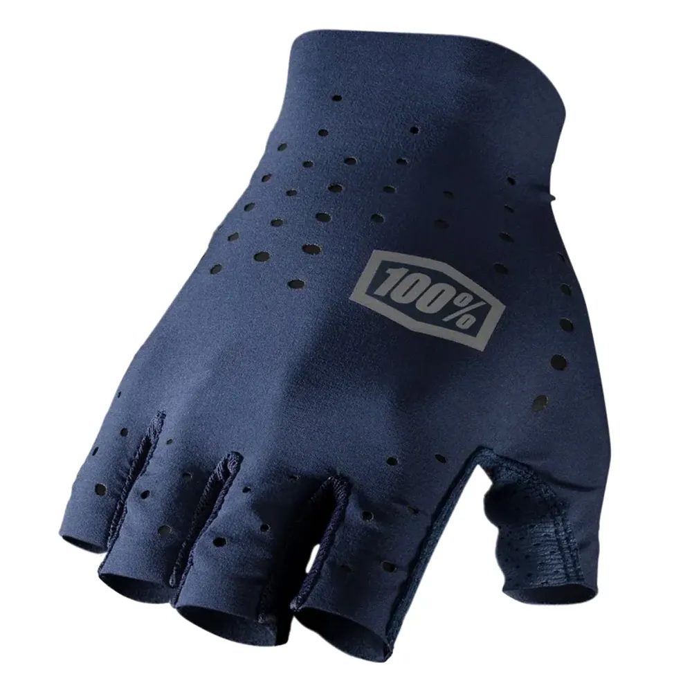 SLING Bike Short Finger Gloves, Navy