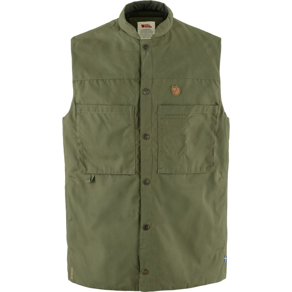 Singi Padded Vest M, Laurel Green