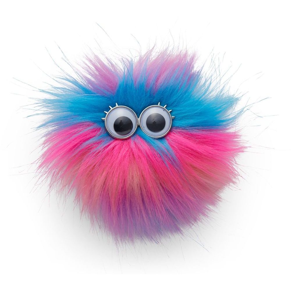 Fluffy Klettie - Pink-Blue