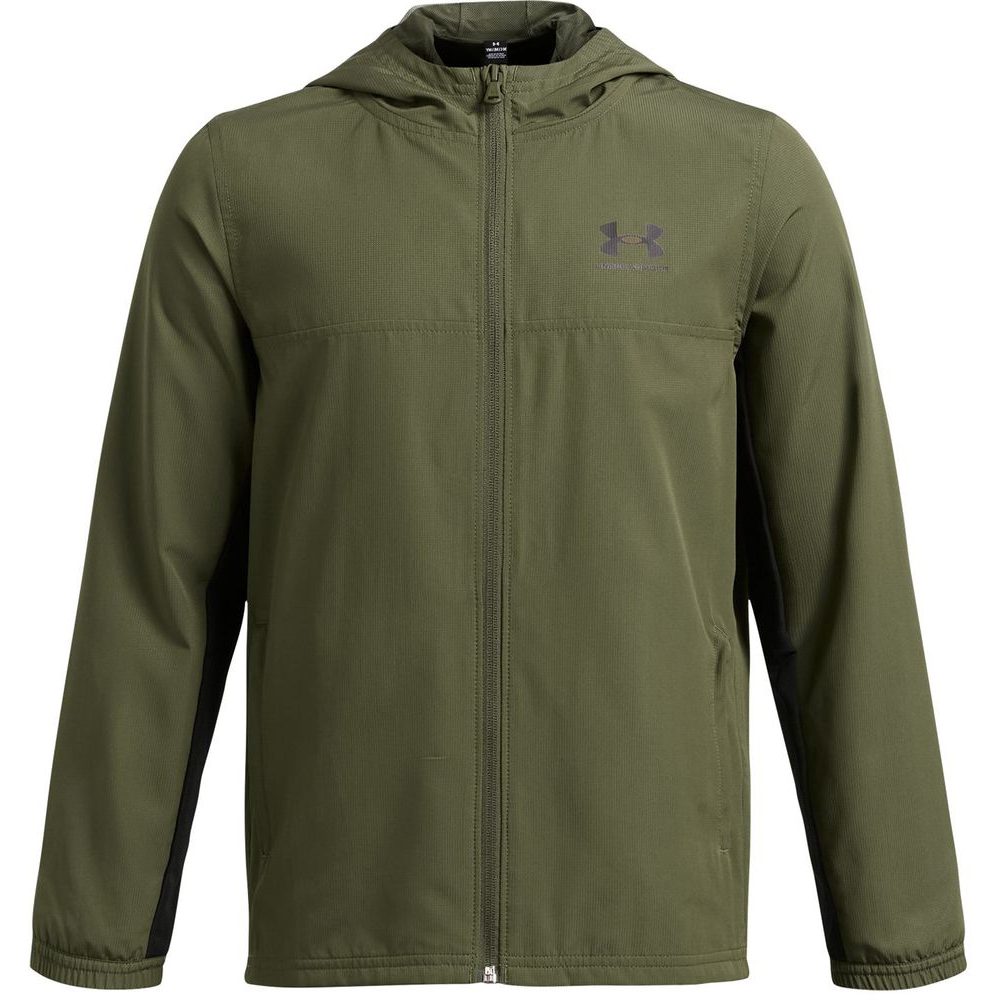 UA B Rival Wvn Jacket green