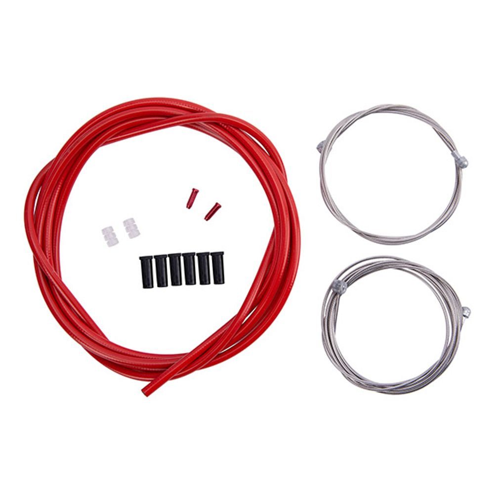 Brakecab. Set Neostop+ Steel Fr+Rear Compl red