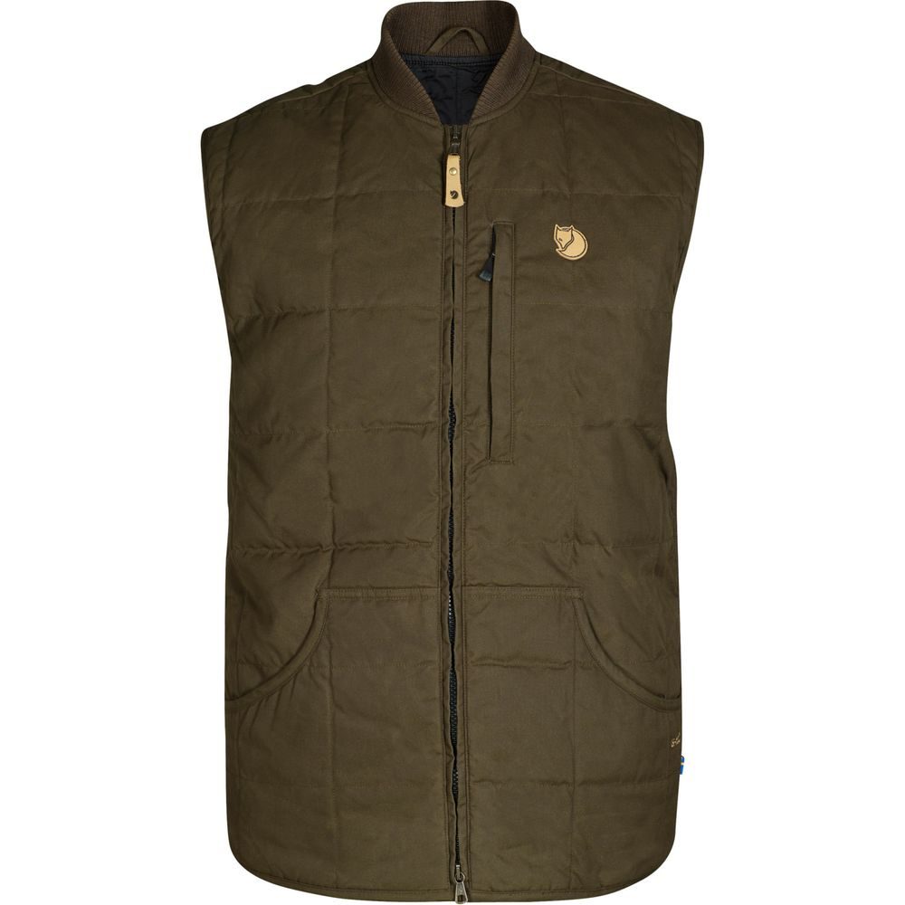 Grimsey Vest M Dark Olive