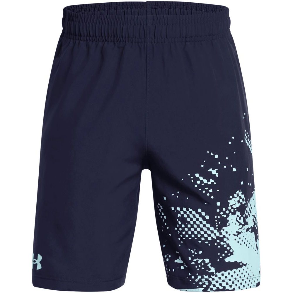 UA Tech Woven Graphic Short, modrá