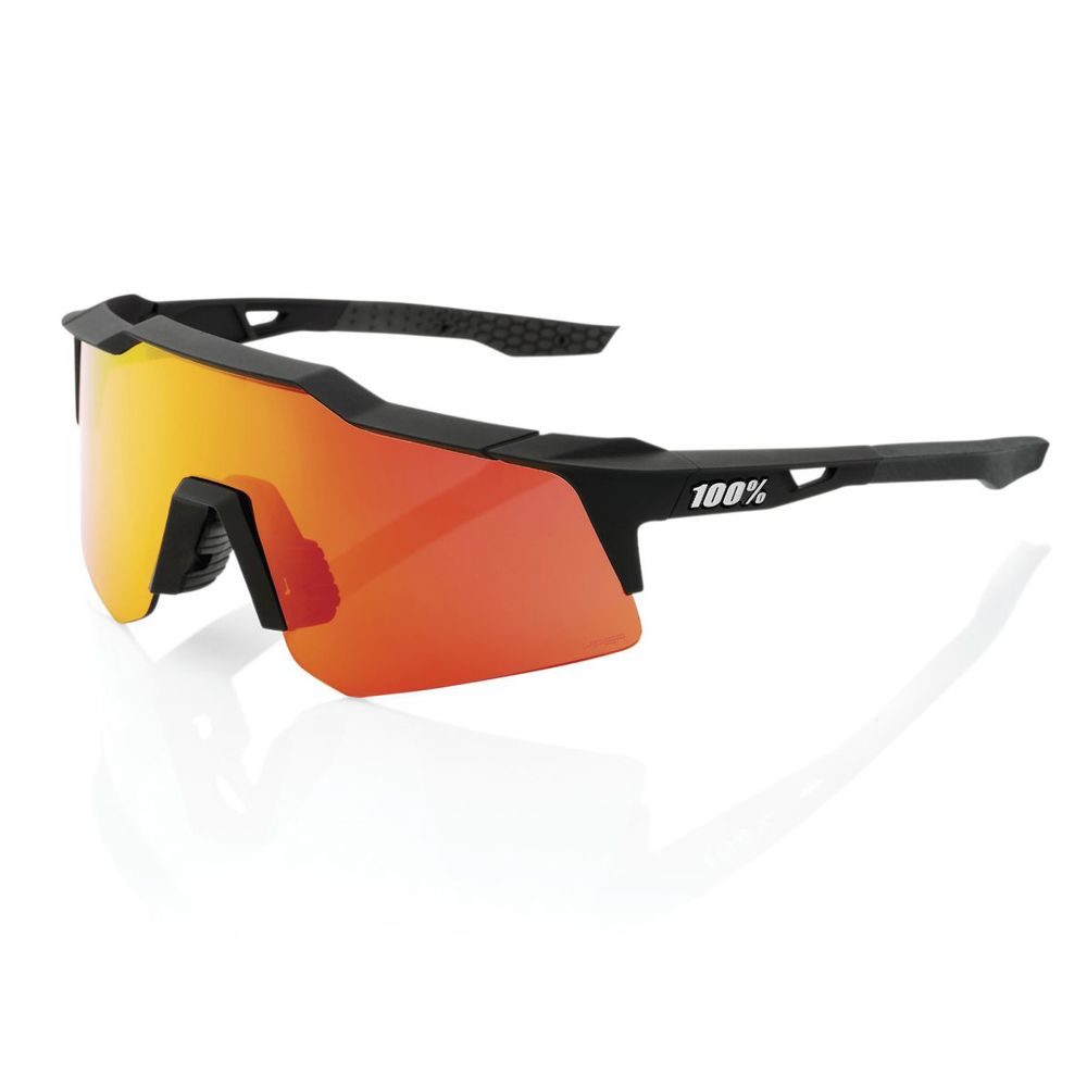 SPEEDCRAFT XS Soft Tact Black - HiPER Red Multilayer Mirror Lens