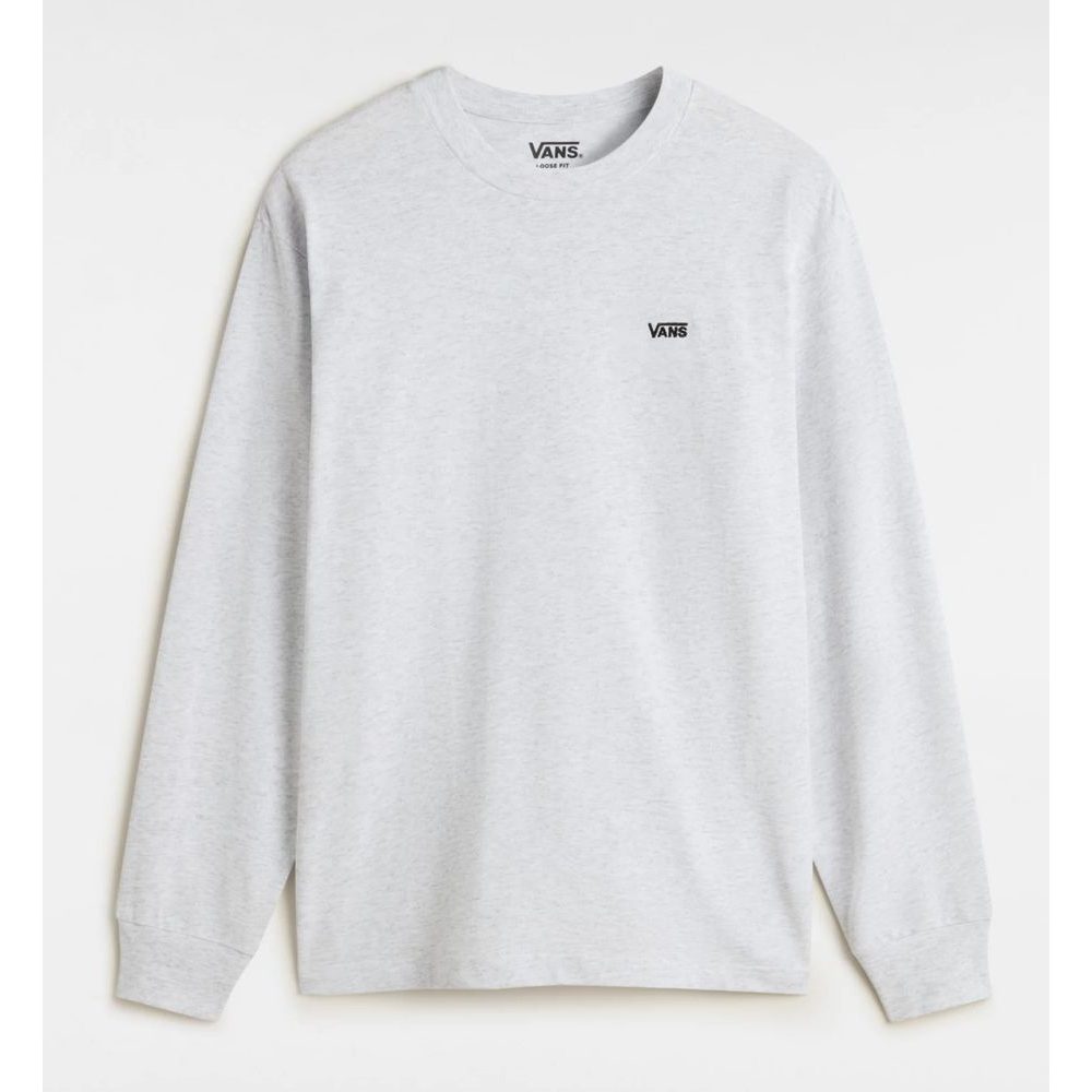 LEFT CHEST II LOOSE LS Light Grey Heather