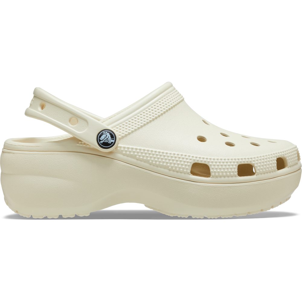 Classic Platform Clog W Bone