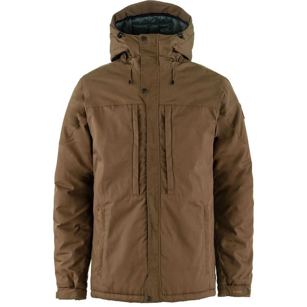 Skogsö Padded Jacket M Dark Oak
