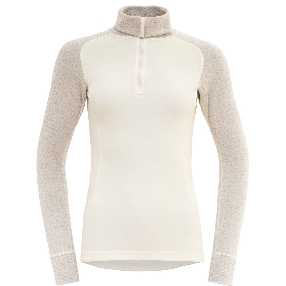 Duo Active Merino 205 Z.Neck Wmn, Raw White