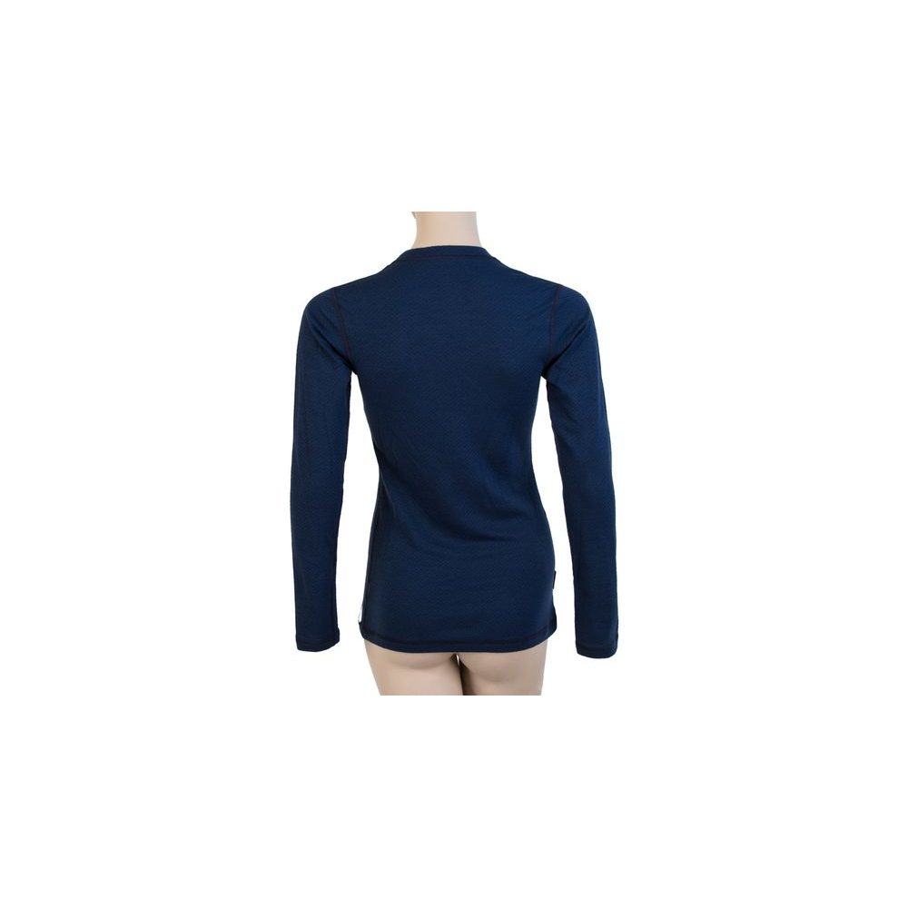 MERINO DF dámské triko dl. rukáv deep blue