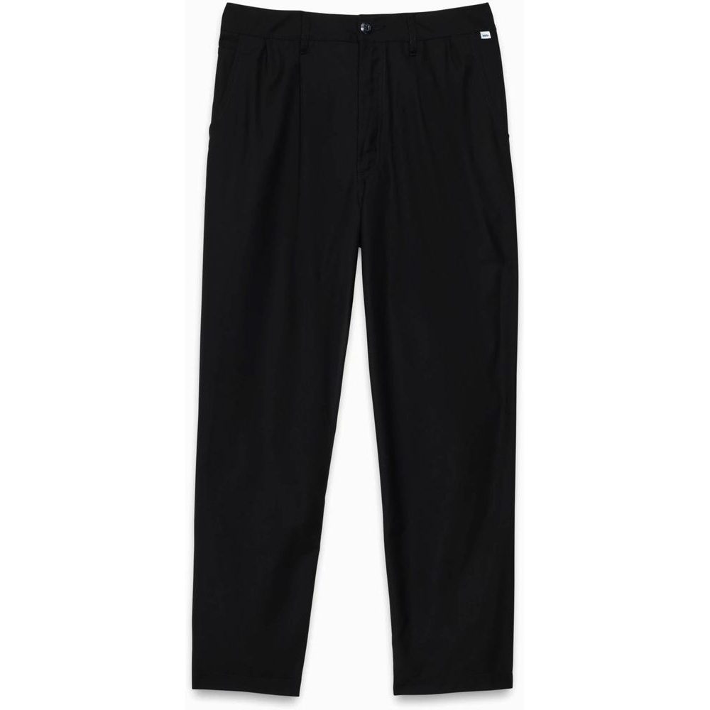 PLEAT FRONT PANT LX Black
